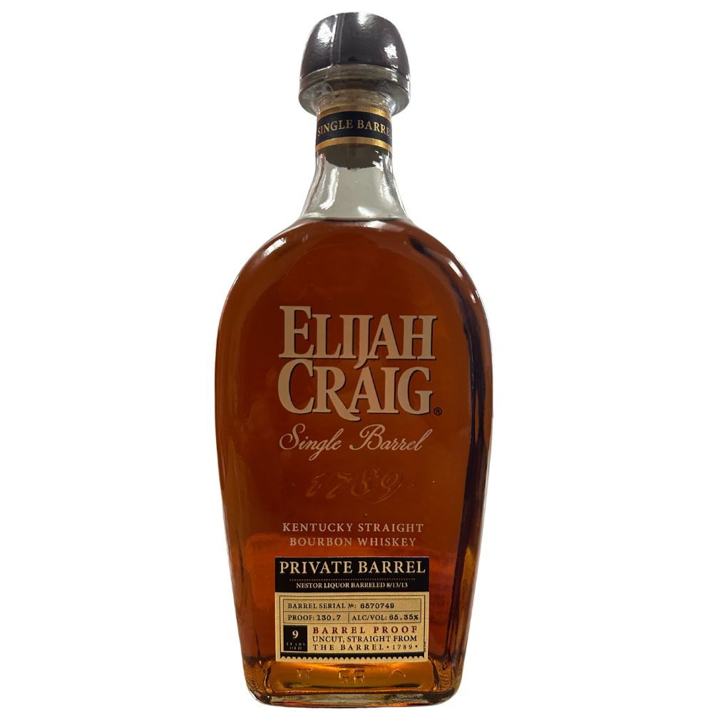Elijah Craig Barrel Proof Single Barrel 'Red, White & Whiskey'_Nestor Liquor
