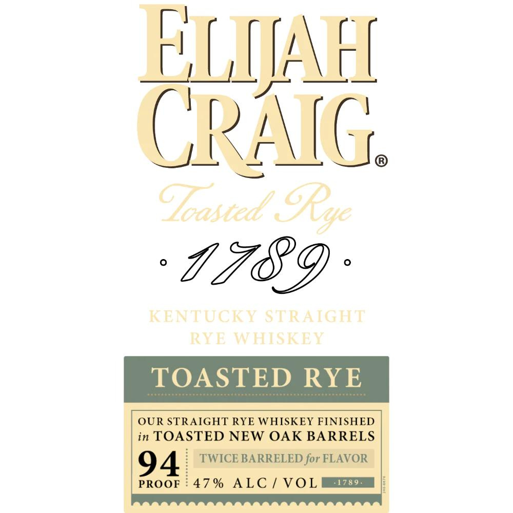Elijah Craig Toasted Rye_Nestor Liquor