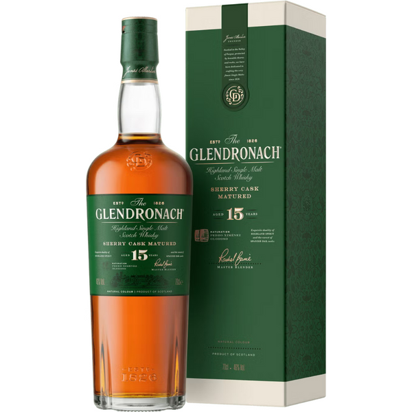 ウイスキー  Household Blended Scotch Whisky Glendronach_15_Year_Sherry_Cas