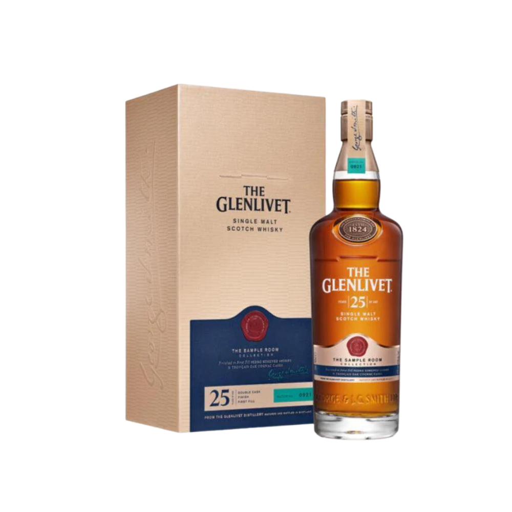 Glenlivet 25 Year Old The Sample Room Single Malt Scotch Whisky_Nestor Liquor
