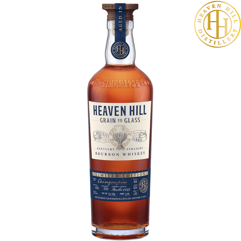 Heaven Hill Grain To Glass Bourbon Chinquapin Barrel 2025 Limited Edition_Nestor Liquor