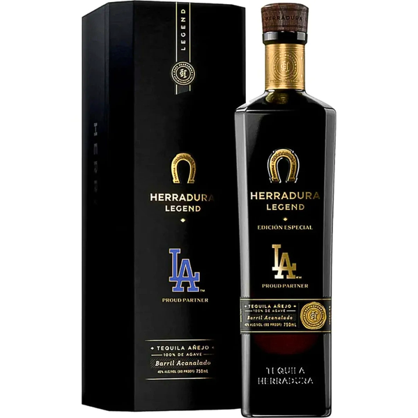 Herradura Legend X Los Angeles Dodgers Anejo Tequila Limited Edition