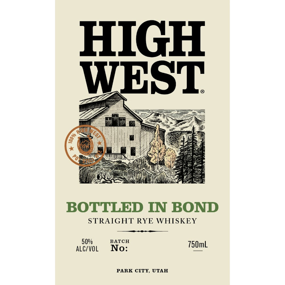 High West Bottled In Bond Straight Rye Whiskey_Nestor Liquor