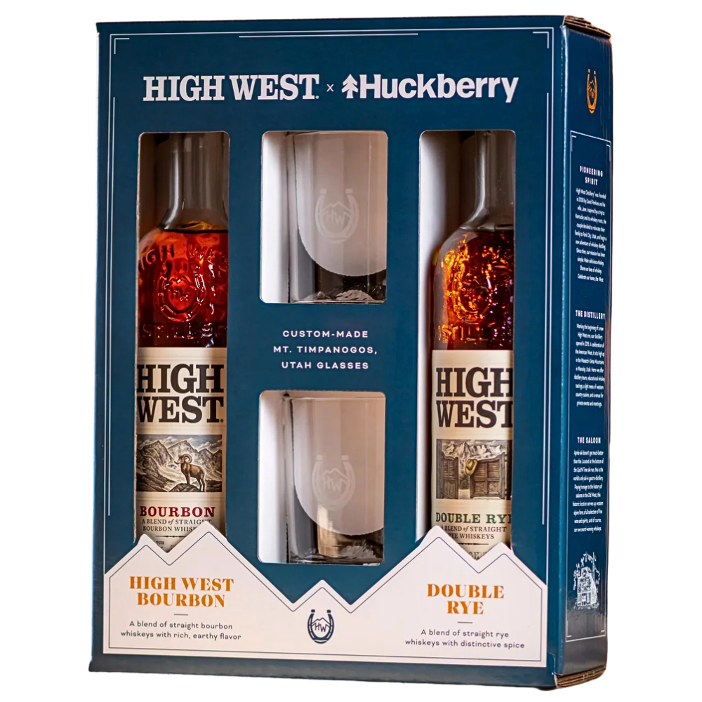High West x Huckberry Whiskey Glasses Gift Set_Nestor Liquor