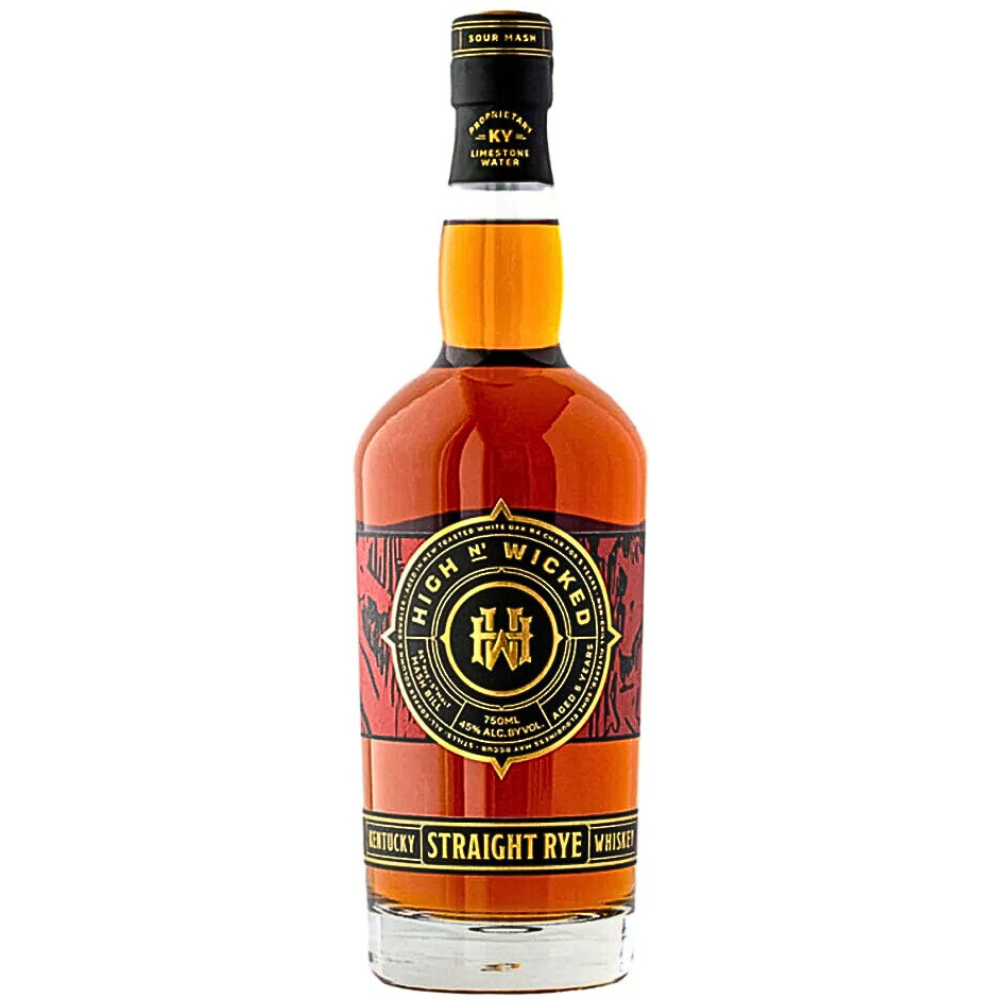 High And Wicked Rye High N' Wicked Kentucky Rye Whiskey