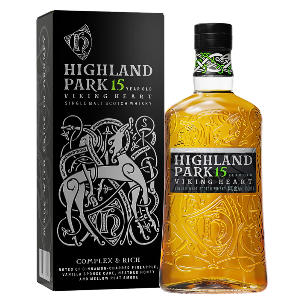 Highland Park 15 Year Viking Heart Single Malt Scotch_Nestor Liquor