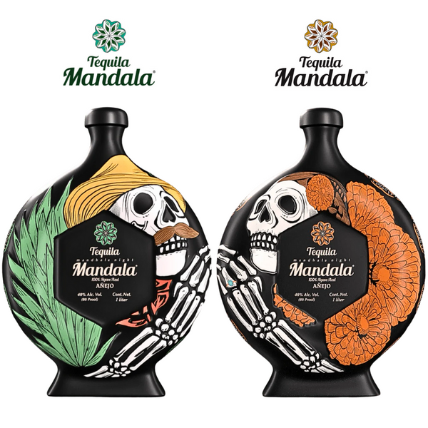 Mandala Dia De Muertos 'Life After Death' Anejo Tequila Set 2025 Limit