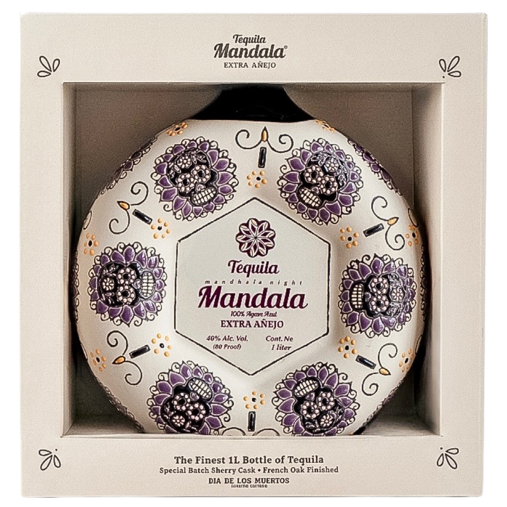 Mandala 'The Six Guardians of Time' Extra Añejo Tequila — Día de Muertos 2026 Limited Edition