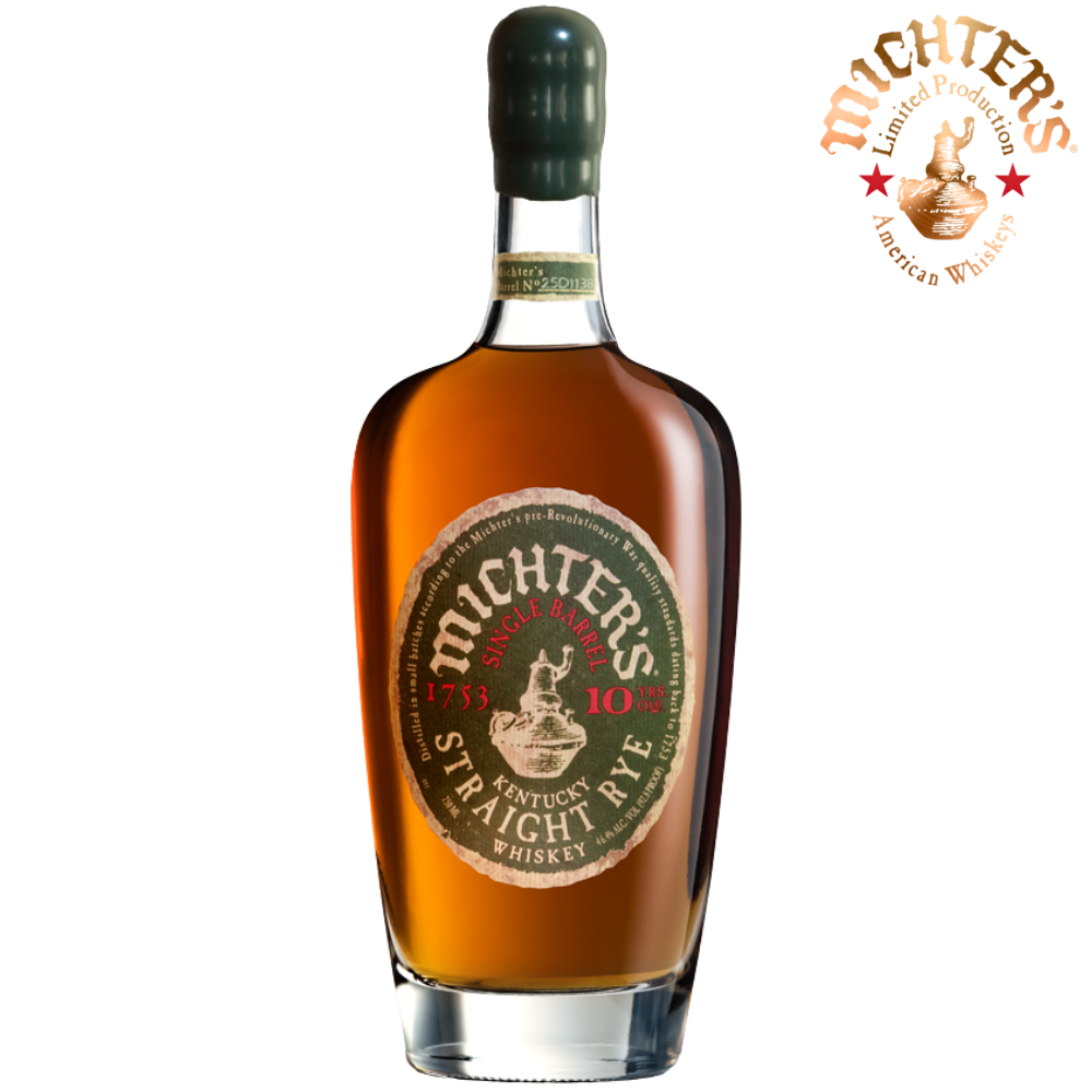 Michter's 10 Year Rye Single Barrel 2025 Release - Nestor Liquor