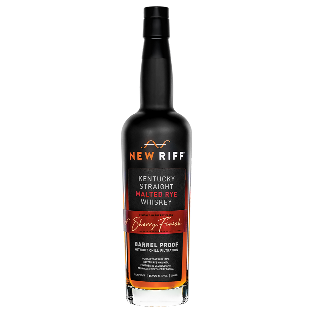 New Riff Sherry Finish Malted Rye Whiskey Barrel Proof_Nestor Liquor