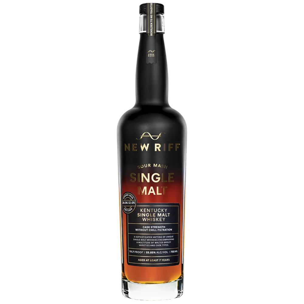 New Riff Single Malt Sour Mash Whiskey 111.7 Proof Spring 2026_Nestor Liquor