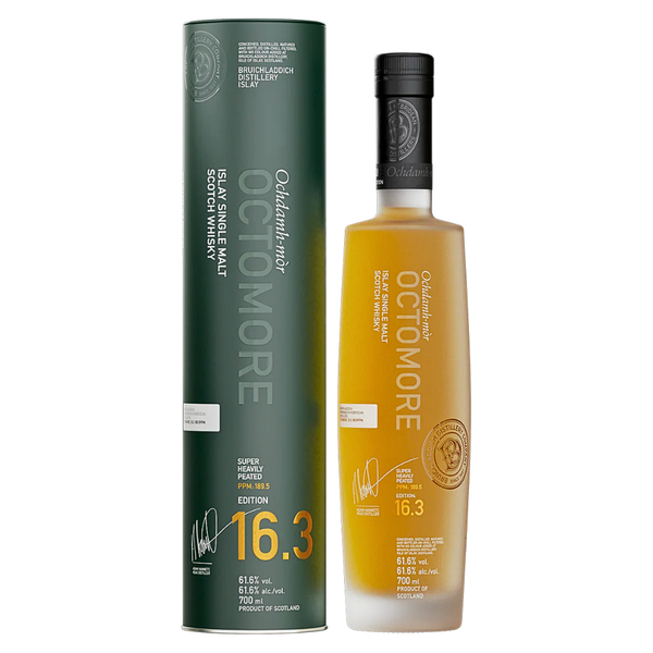 Octomore 16.3 Islay Single Malt Scotch Whiskey Octomore 16.3 Islay Single Malt Scotch Whiskey