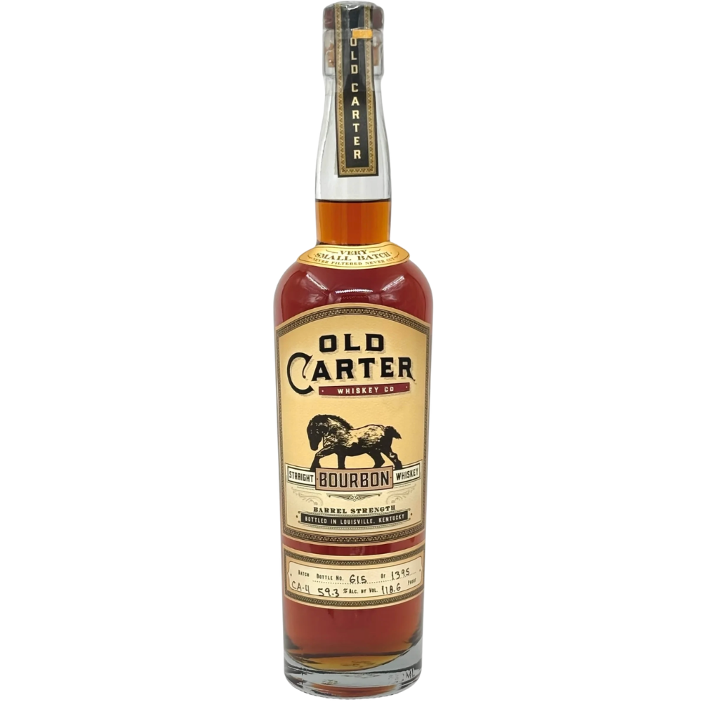 Old Carter Straight Bourbon Whiskey Barrel Strength (Batch CA-4)_Nestor Liquor