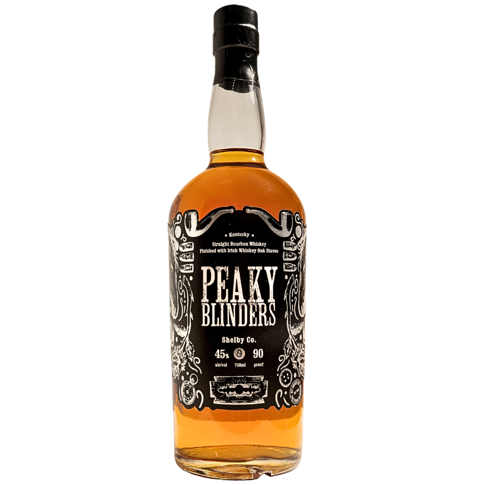 Peaky Blinders Kentucky Bourbon Finished With Irish Whiskey Oak Staves_Nestor Liquor