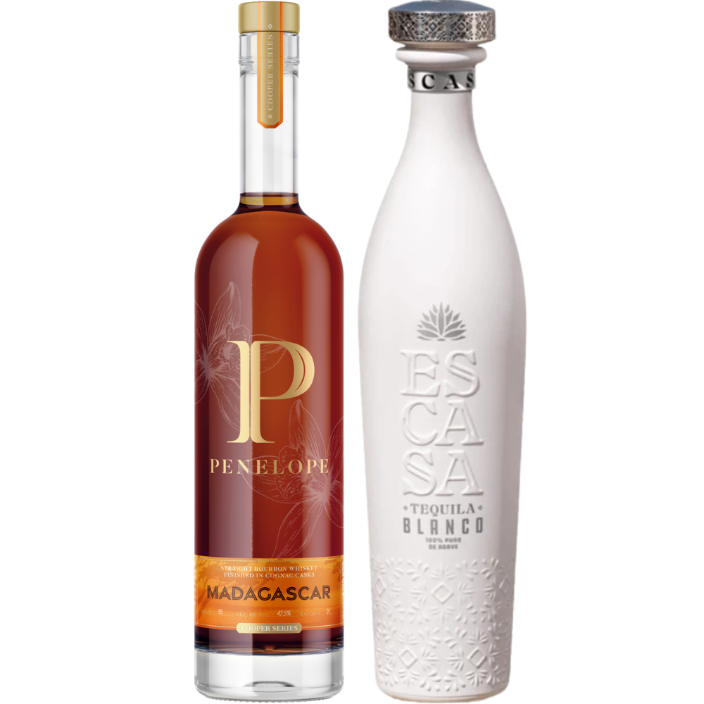 Penelope Madagascar Bourbon X Escasa Blanco Tequila Bundle_Nestor Liquor