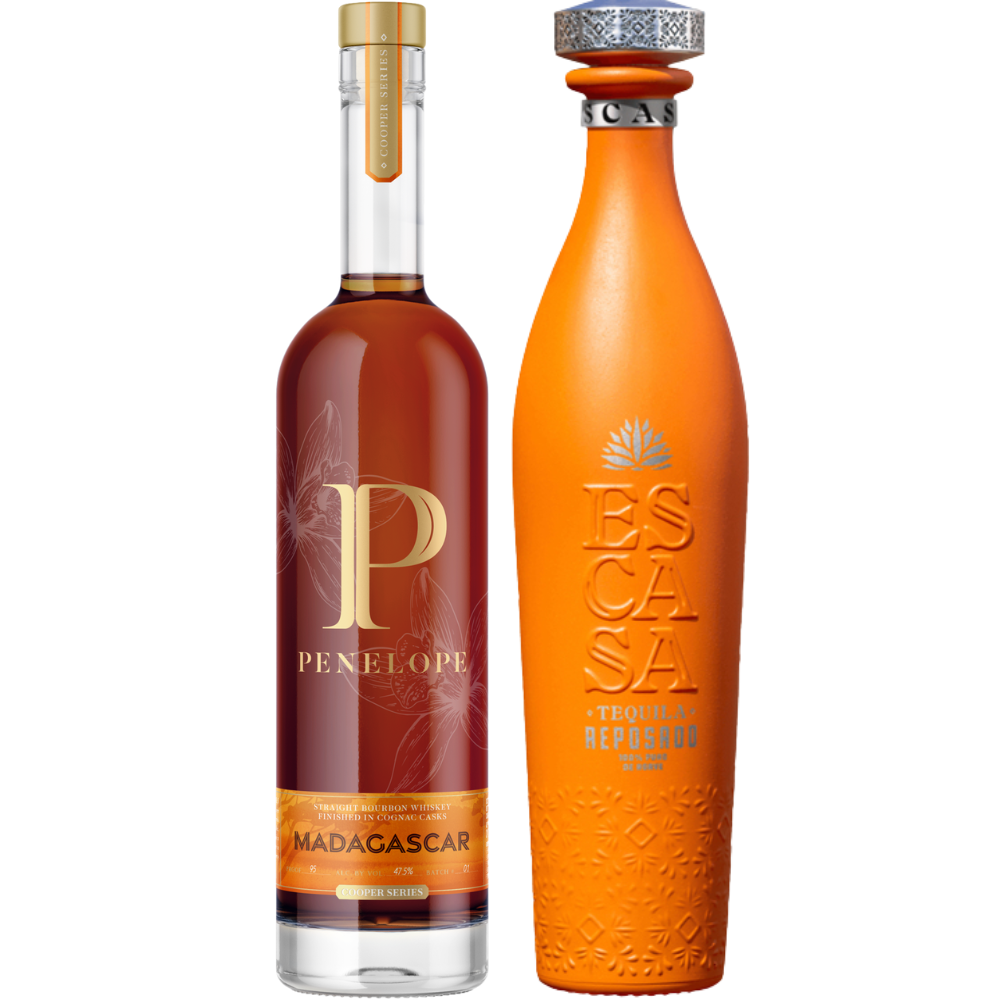 Penelope Madagascar Bourbon X Escasa Reposado Tequila Bundle_Nestor Liquor