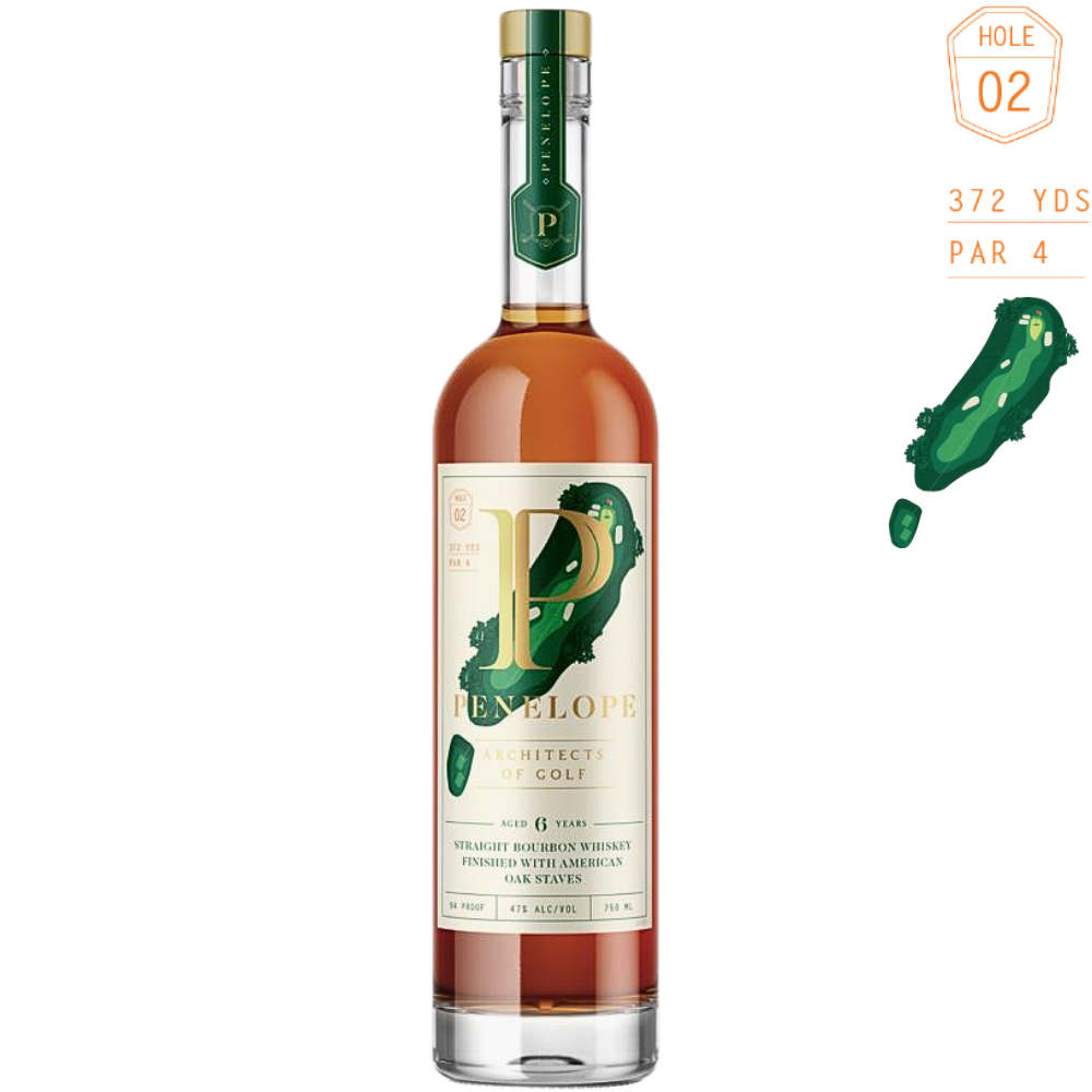 Penelope Architects of Golf Bourbon Finished With American Oak Staves_Nestor Liquor