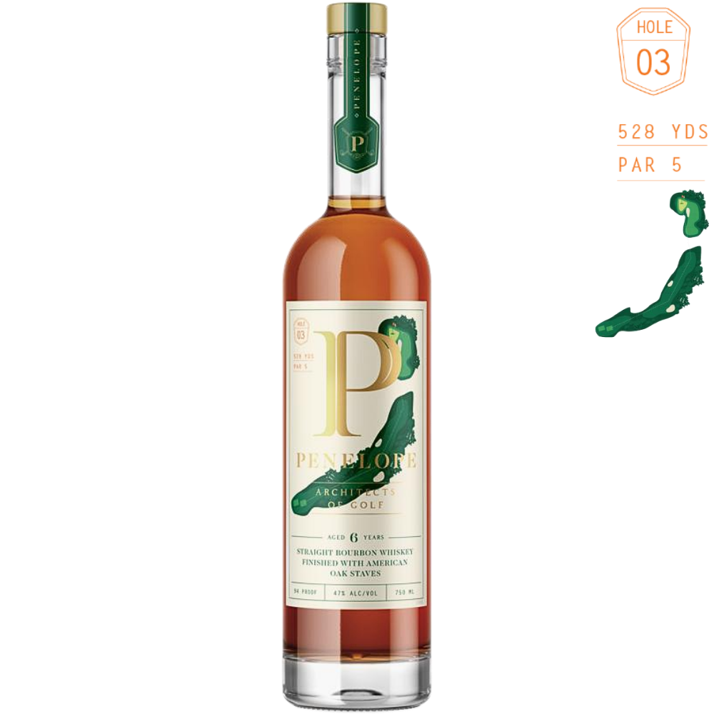 Penelope Architects of Golf Bourbon Finished With American Oak Staves_Nestor Liquor