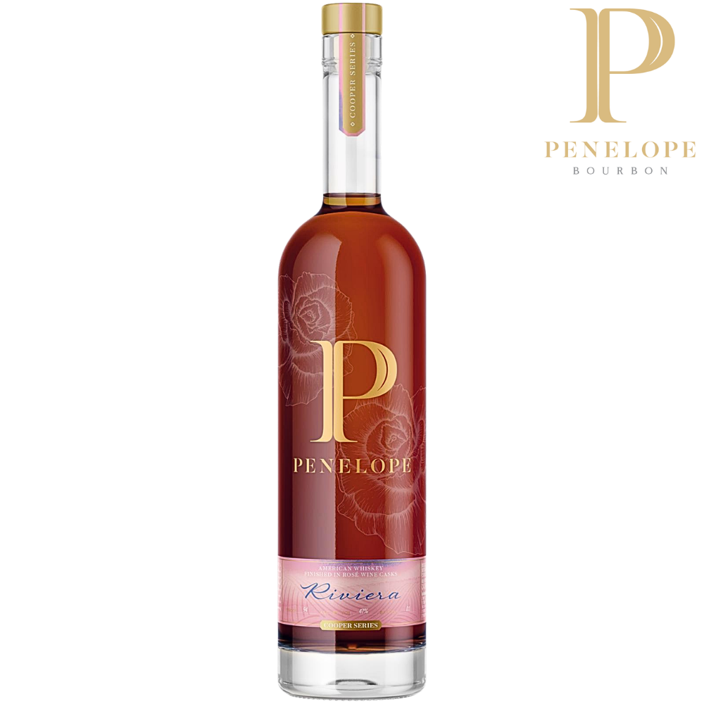 Penelope Riviera American Whiskey Finished In Rose Cask Bundle_Nestor Liquor