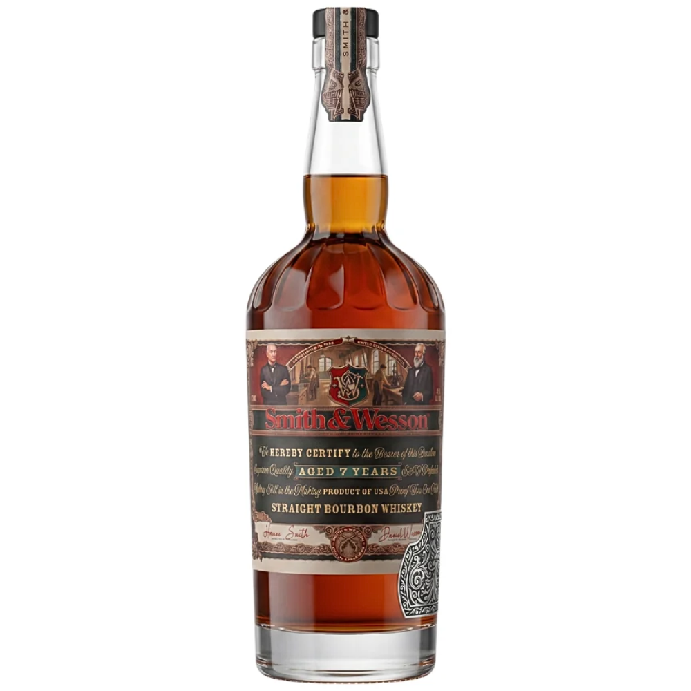 Smith & Wesson 7 Year Straight Bourbon Whiskey_Nestor Liquor