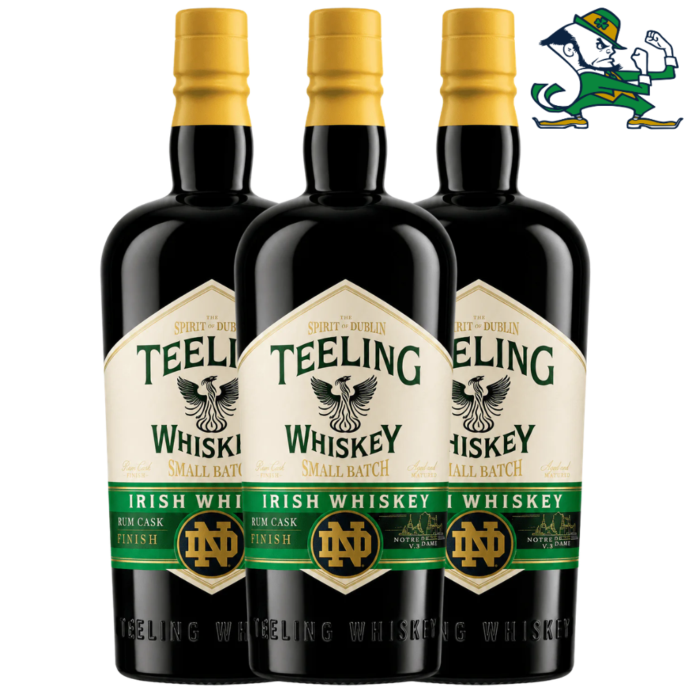 Teeling X Notre Dame Small Batch Irish Whiskey Green Jersey Edition
