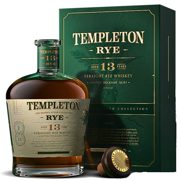 ウイスキー　TEMPLETON RYE 2本セット Templeton Rye 13 Year The Hidden Stash Collection Limited Release