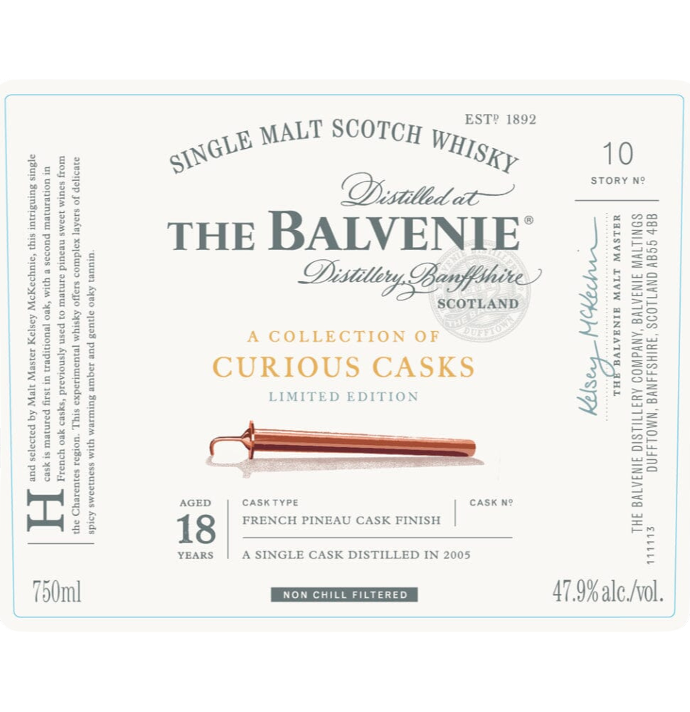 The Balvenie A Collection Of Curious Casks 18 Year Old Limited Edition_Nestor Liquor