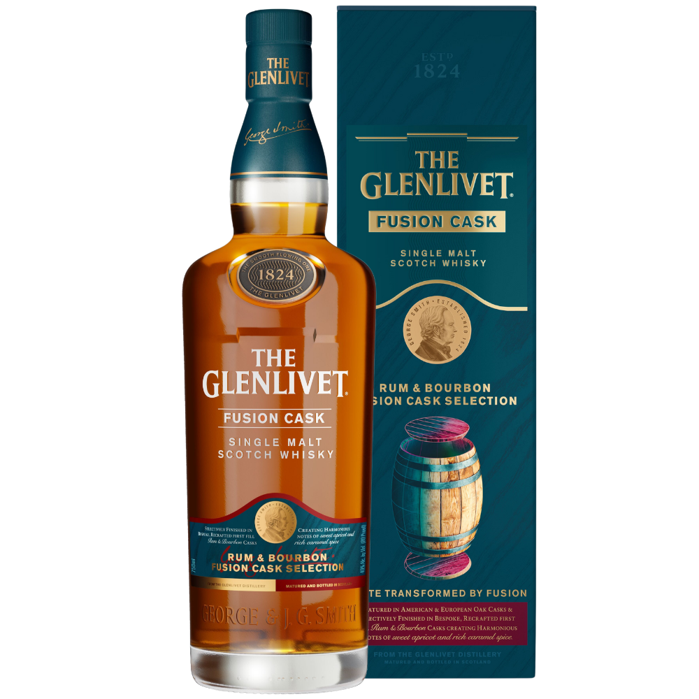 The Glenlivet Rum & Bourbon Fusion Cask Selection Single Malt_Nestor Liquor