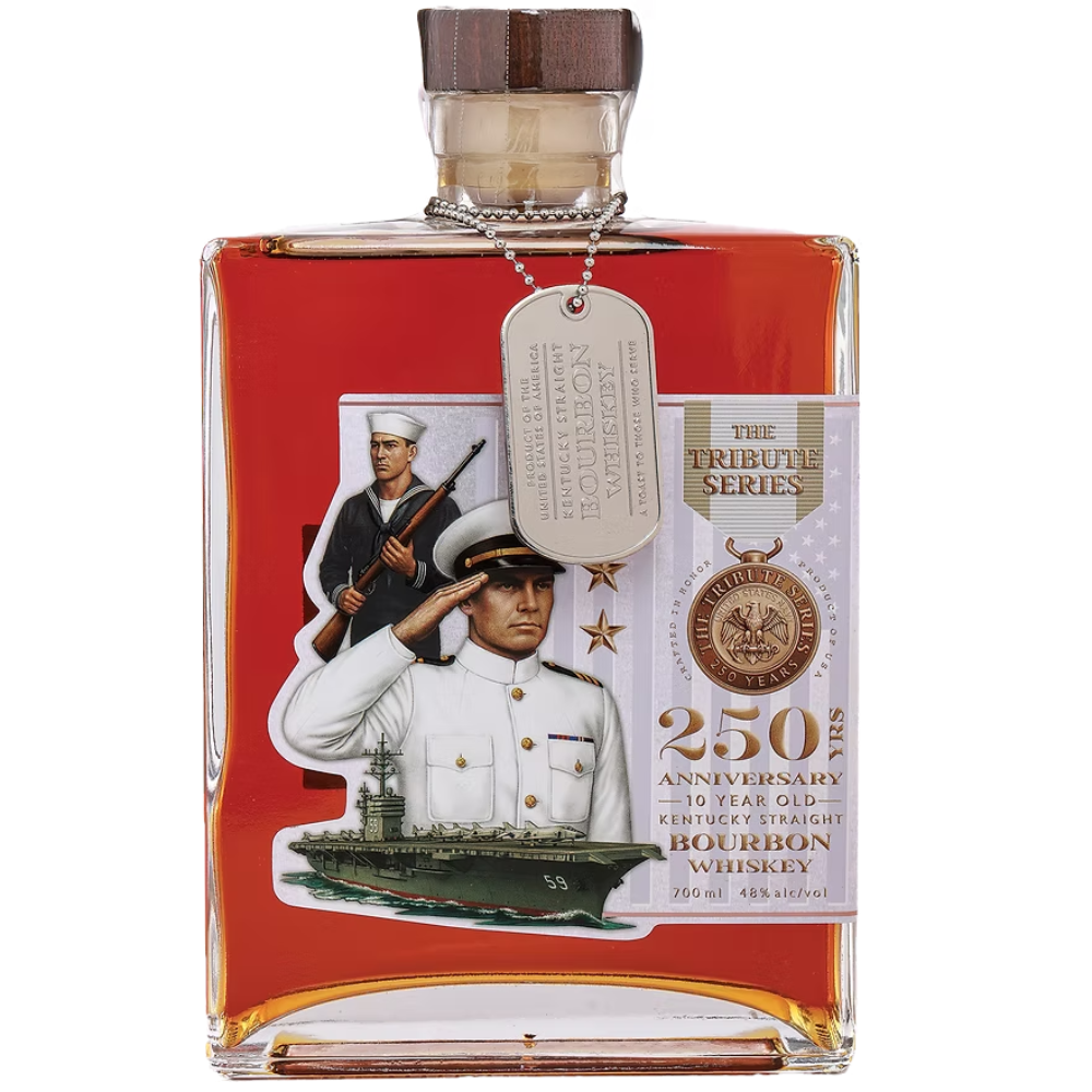 The Tribute Series 10 Year Old Kentucky Bourbon 250th Anniversary Navy Edition_Nestor Liquor