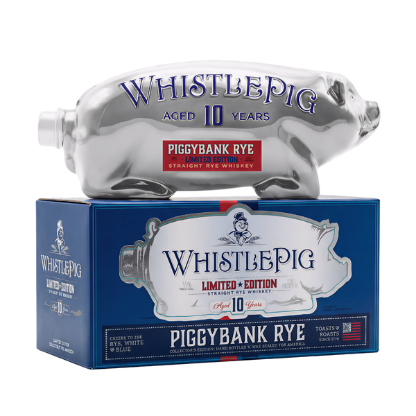 WhistlePig America's 250th Anniversary Piggybank Rye 10 Year Limited E