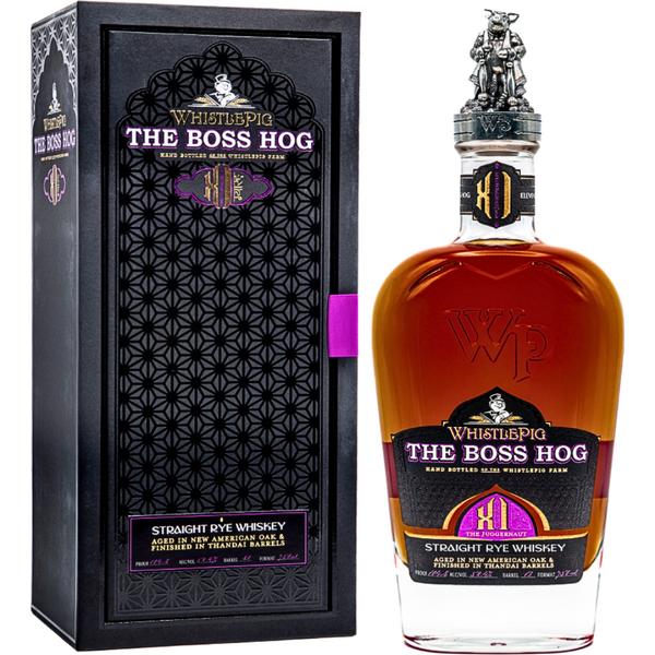 WhistlePig Boss Hog XI The Juggernaut Rye Whiskey