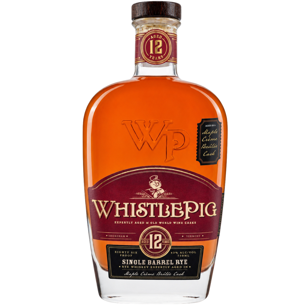 Whistlepig 12 Year Single Barrel Maple Crème Brûlée Finish Limited Edition_Nestor Liquor