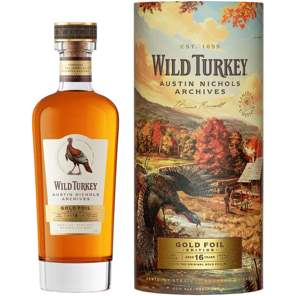 Wild Turkey Austin Nichols 16 Year Old Gold Foil Edition