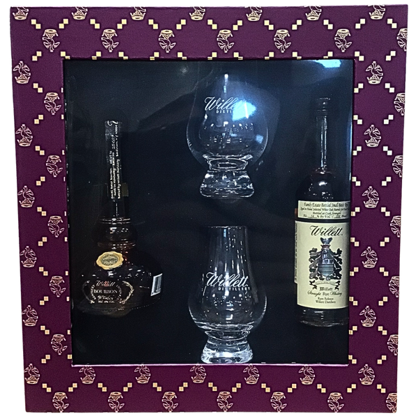 Willet Family Estate 50ml Gift Pack W/2 Willet Glencairns