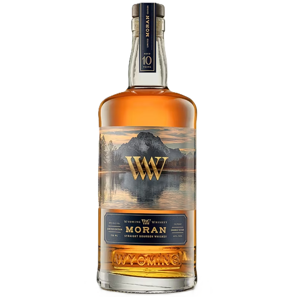 Wyoming Whiskey Moran 10 Year Limited Edition bottle available at Nestor Liquor