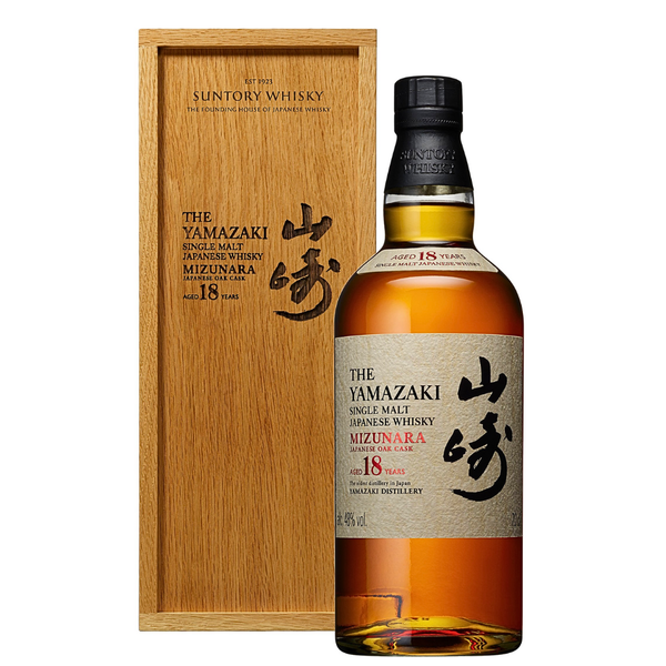 Yamazaki 18 Year Mizunara Japanese Oak Whisky 2025 Release
