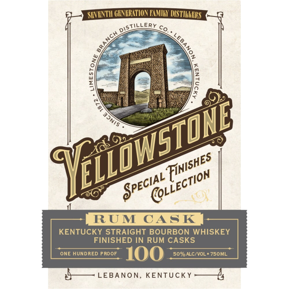 Yellowstone Rum Cask Bourbon Special Finishes Collection_Nestor Liquor