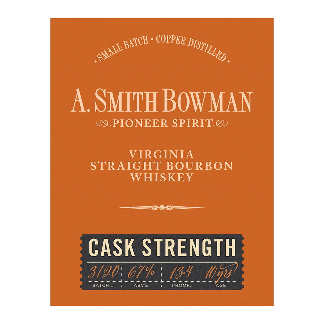 A. Smith Bowman Cask Strength 750ml_nestor liquor