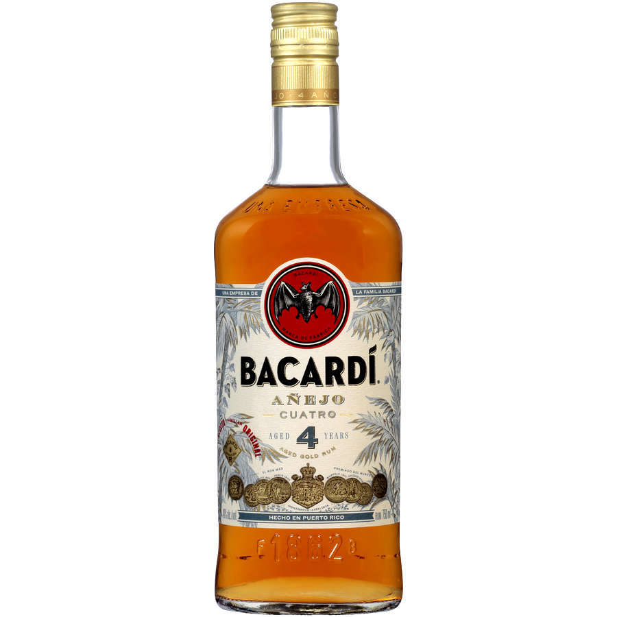 Bacardi Rum Anejo 4 Year 750ml_nestor liquor