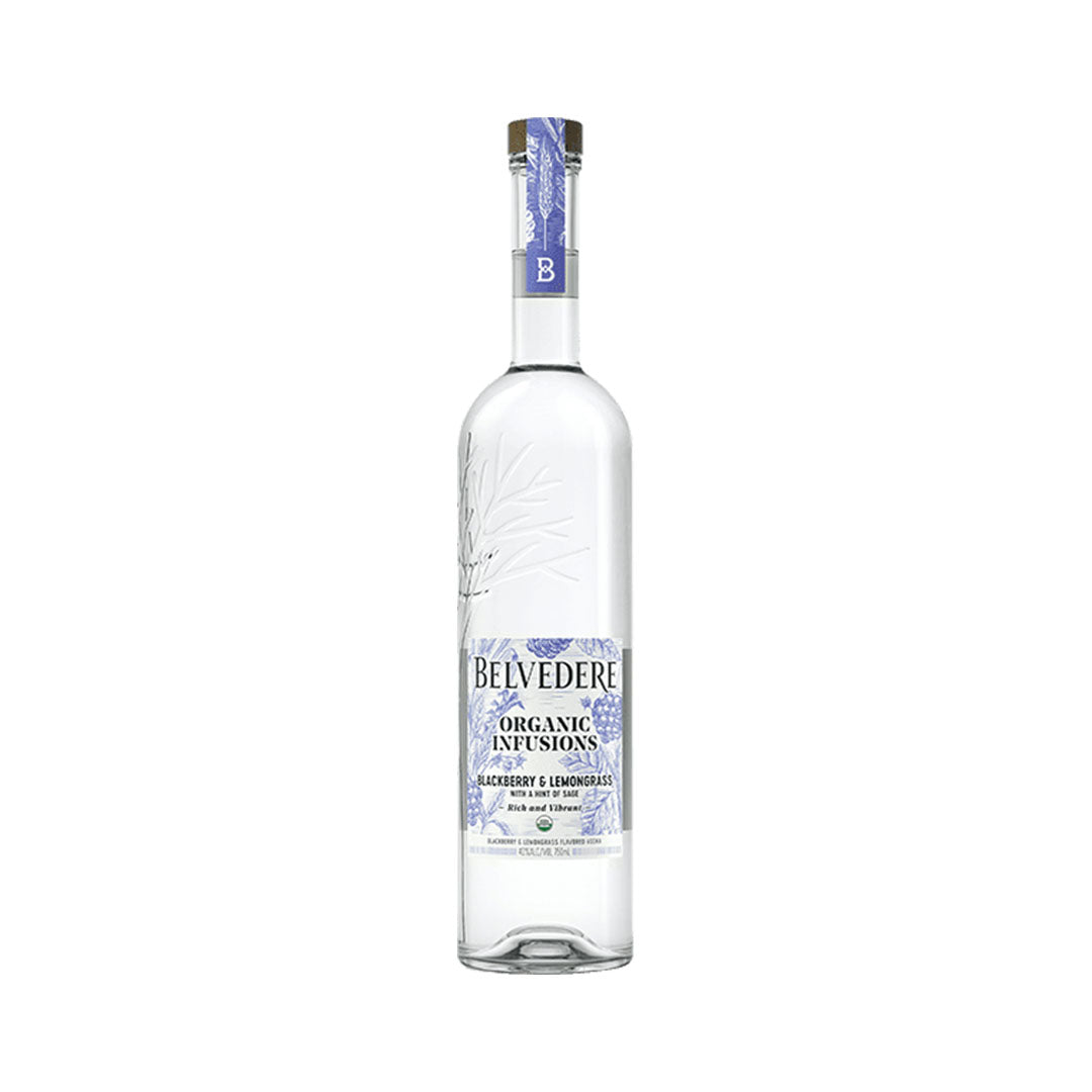Belvedere Organic Infusions Blackberry & Lemongrass Flavored Vodka 750ml_nestor liquor