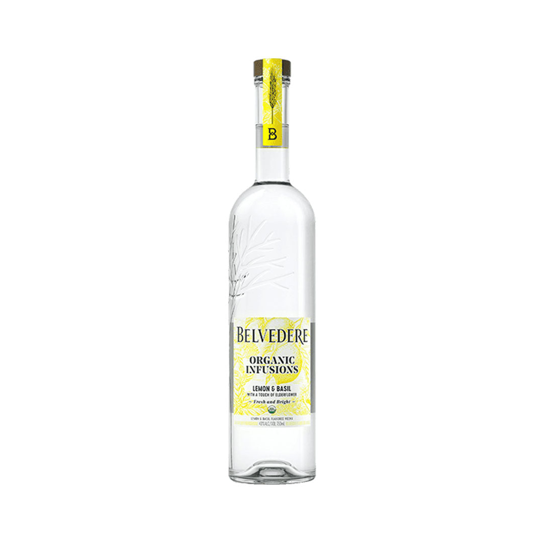 Belvedere Organic Infusions Lemon & Basil Flavored Vodka 750ml_nestor liquor