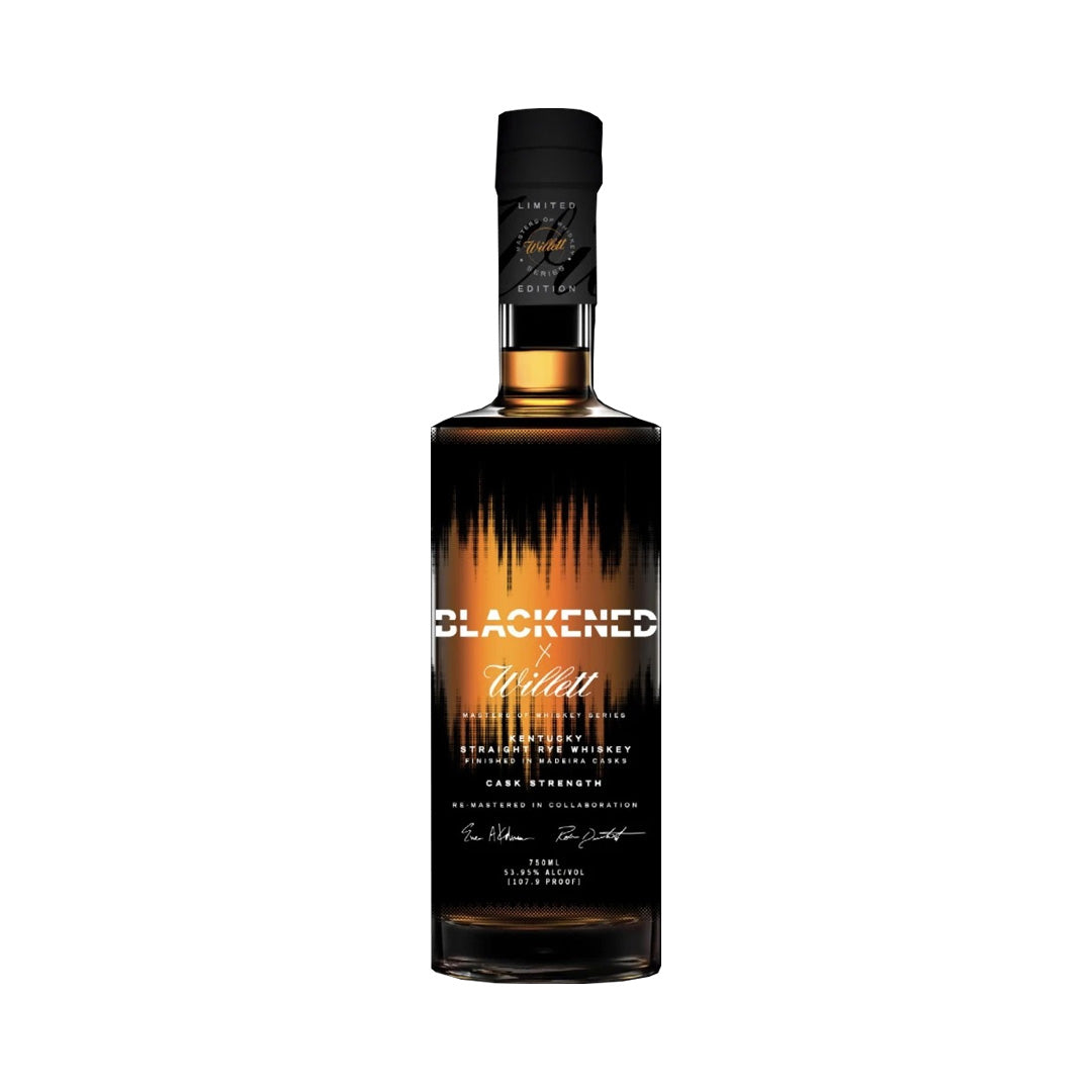 Blackened X Willet Cask Strength Rye Whiskey 750ml_nestor liquor