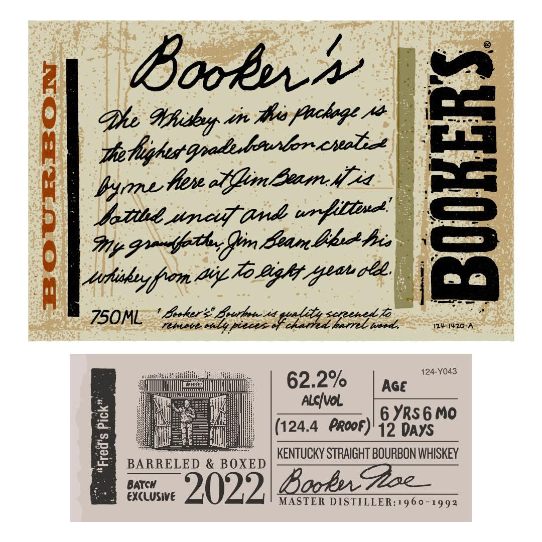 Booker’s “Fred’s Pick” Barreled & Boxed 2022 750ml_nestor liquor