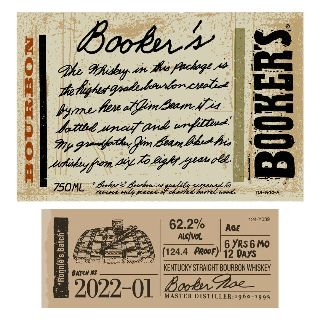 Booker’s “Ronnie’s Batch” Batch 2022-01 750ml_nestor liquor