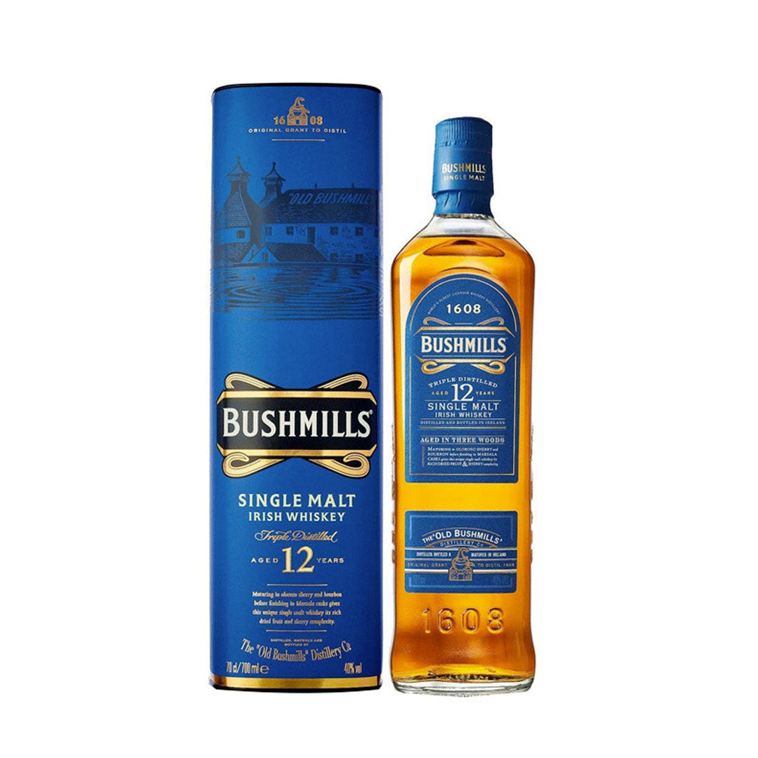 Bushmills 12 Year Old Single Malt Whiskey 750ml_nestor liquor