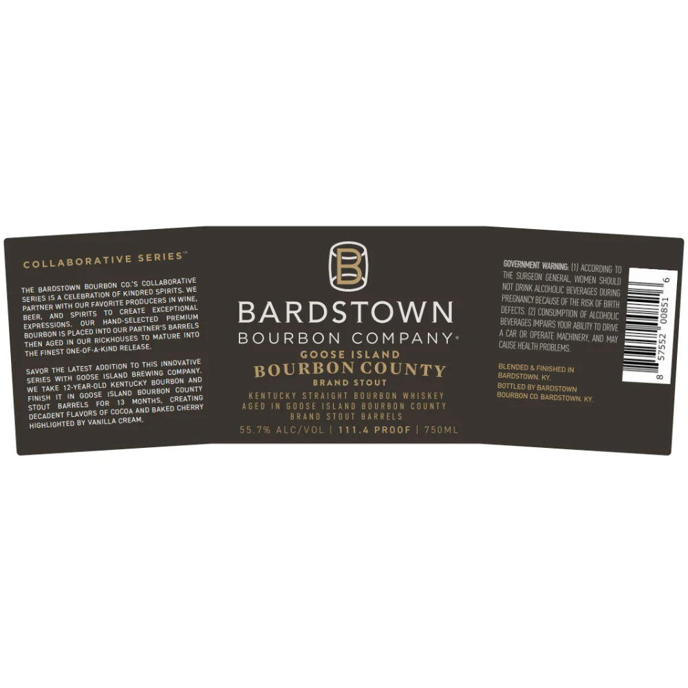 Bardstown Bourbon Company Collaborative Series Goose Island Stout Bourbon 750ml_nestor liquor