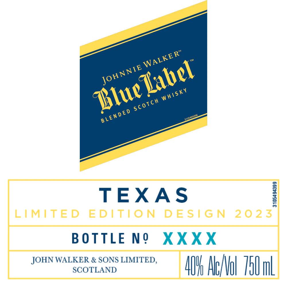 Johnnie Walker Blue Label Texas Limited Edition 2023 750ml_nestor liquor
