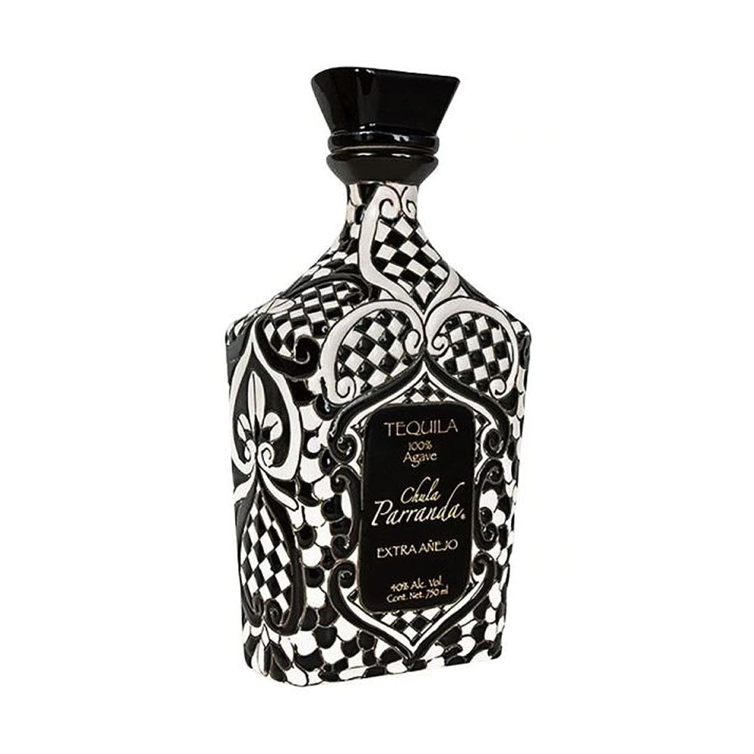 Chula Parranda Anejo Artesanal "Ceramic" Black Bottle 1 Liter_nestor liquor