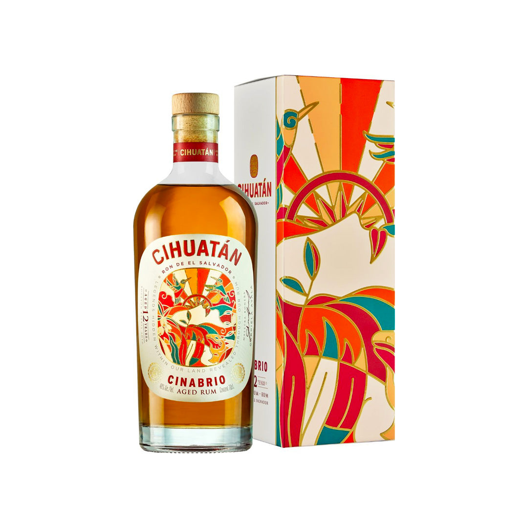 Cihuatan Cinabrio 12 Year Old rum 750ml_nestor liquor
