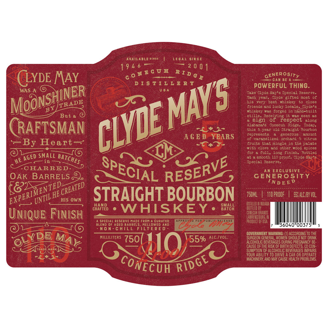 Clyde May's Special Reserve 5 Year 750ml_nestor liquor